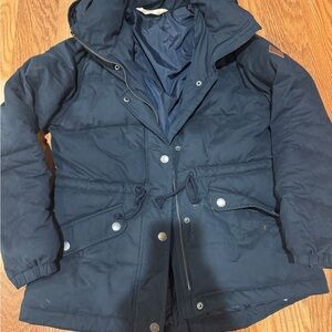 Hollister Dark Blue Winter Jacket